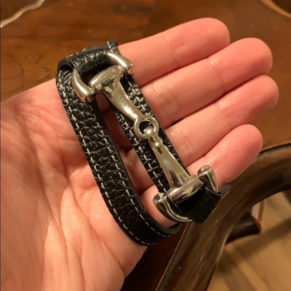 Dimacci leather wrap bracelet